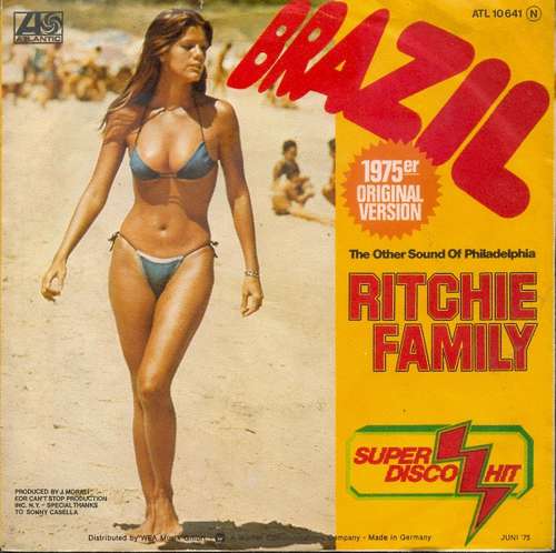 Cover Ritchie Family* - Brazil (7, Single) Schallplatten Ankauf