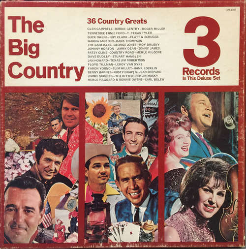 Cover Various - The Big Country (Box, Comp + 3xLP) Schallplatten Ankauf