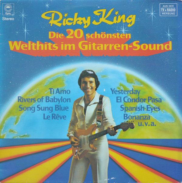 Bild Ricky King - Die 20 Schönsten Welthits Im Gitarrensound (LP, Album) Schallplatten Ankauf