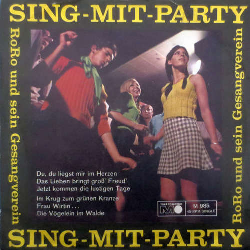 Cover RoRo Und Sein Gesangsverein - Sing-Mit-Party (7, Single) Schallplatten Ankauf