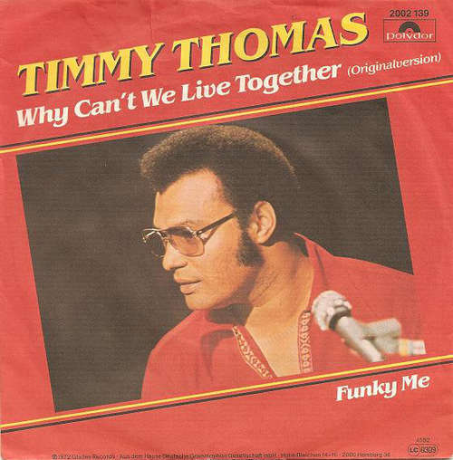 Bild Timmy Thomas - Why Can't We Live Together (Original Version) (7, Single, Mono, RE) Schallplatten Ankauf