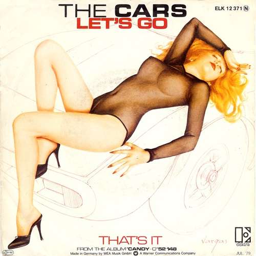 Cover The Cars - Let's Go (7, Single) Schallplatten Ankauf