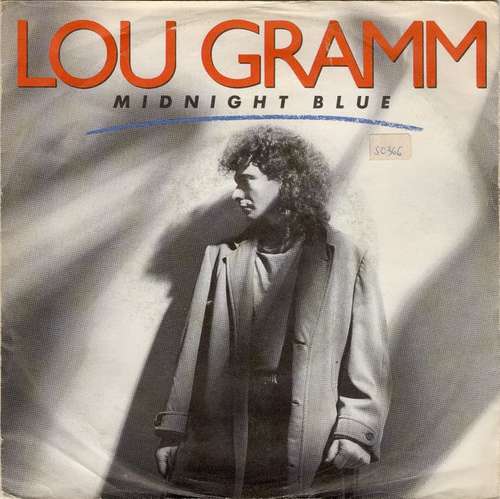 Cover Lou Gramm - Midnight Blue (7, Single) Schallplatten Ankauf