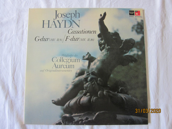 Cover Joseph Haydn, Collegium Aureum - Cassation G-dur / Cassation F-dur (LP) Schallplatten Ankauf