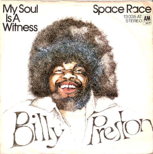 Cover Billy Preston - My Soul Is A Witness / Space Race (7, Single) Schallplatten Ankauf