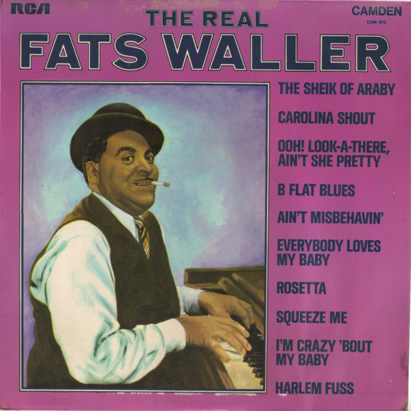 Cover Fats Waller - The Real Fats Waller (LP, Comp, Mono, RCA) Schallplatten Ankauf
