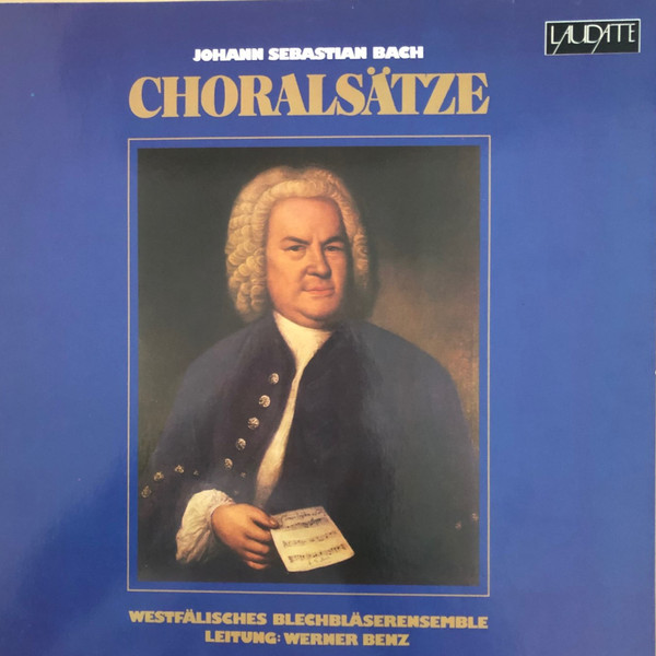 Cover Johann Sebastian Bach, Westfälisches Blechbläser-Ensemble, Werner Benz - Choralsätze (LP) Schallplatten Ankauf