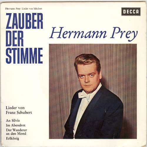 Cover Hermann Prey - Lieder Von Franz Schubert (7) Schallplatten Ankauf