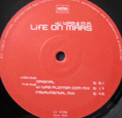 Cover DJ Wag & M.R.* - Life On Mars (12) Schallplatten Ankauf