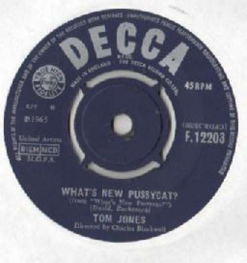 Cover Tom Jones - What's New Pussycat? (7) Schallplatten Ankauf
