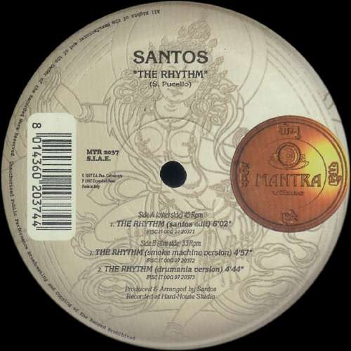 Cover Santos - The Rhythm (12) Schallplatten Ankauf