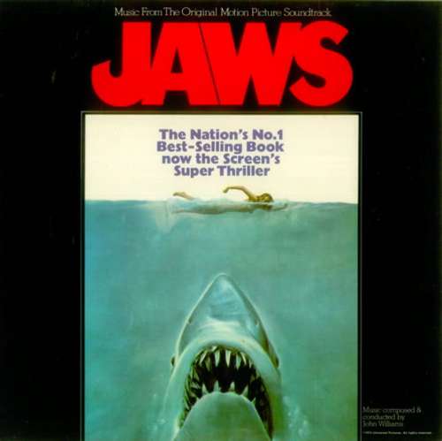 Cover John Williams (4) - Jaws (Music From The Original Motion Picture Soundtrack) (LP) Schallplatten Ankauf