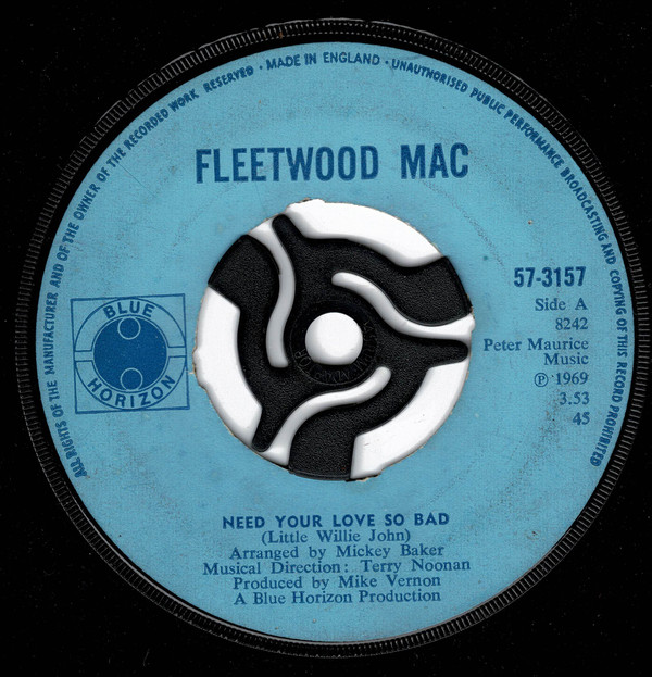 Cover Fleetwood Mac - Need Your Love So Bad (7, Single) Schallplatten Ankauf