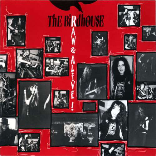 Cover The Birdhouse - Raw & Alive ! (10, MiniAlbum, Red) Schallplatten Ankauf