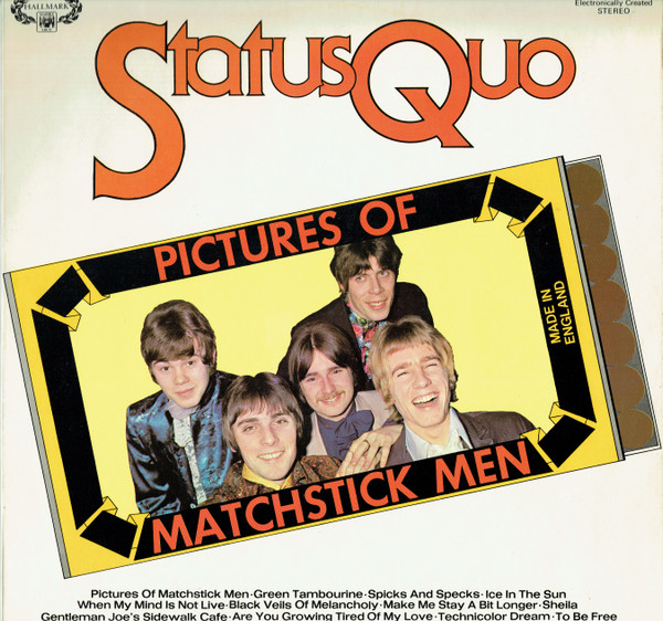 Cover Status Quo - Pictures Of Matchstick Men (LP, Comp, RE) Schallplatten Ankauf