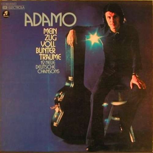 Cover Adamo - Mein Zug Voll Bunter Träume (LP) Schallplatten Ankauf
