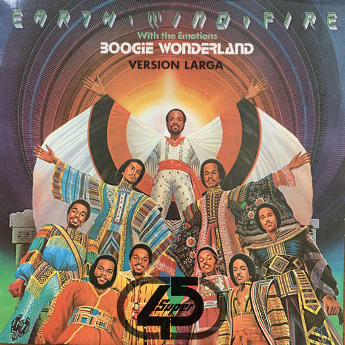 Cover Earth, Wind & Fire With The Emotions - Boogie Wonderland (Versión Larga) (12, Maxi) Schallplatten Ankauf