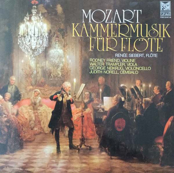 Cover Mozart* - Kammermusik Für Flöte (LP, Gat) Schallplatten Ankauf