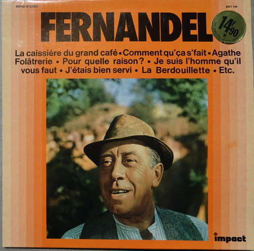 Cover Fernandel - Fernandel (LP, Mono) Schallplatten Ankauf