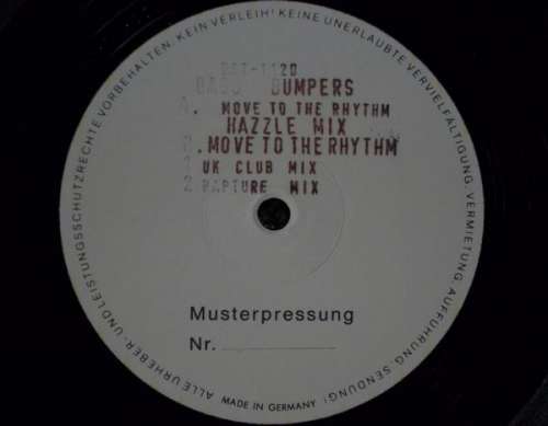 Cover Bass Bumpers - Move To The Rhythm (12, TP) Schallplatten Ankauf