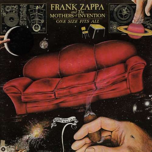 Cover Frank Zappa And The Mothers Of Invention* - One Size Fits All (LP, Album, RP, Gat) Schallplatten Ankauf