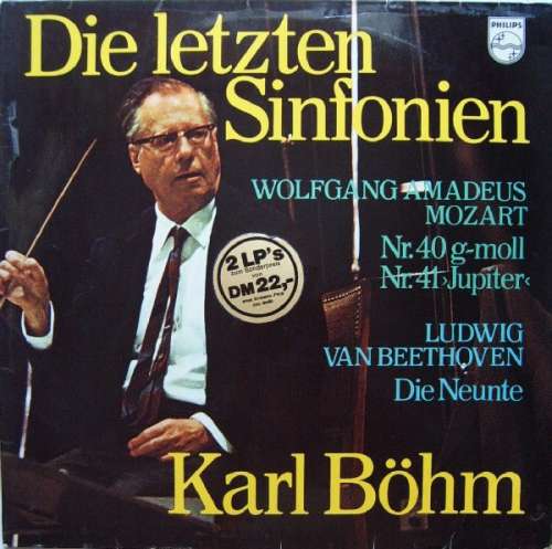 Bild Wolfgang Amadeus Mozart, Ludwig van Beethoven - Karl Böhm - Die Letzten Sinfonien (2xLP, Comp) Schallplatten Ankauf