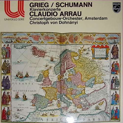 Cover Grieg*  /  Schumann*, Claudio Arrau, Concertgebouw-Orchester* - Klavierkonzerte (LP, Album, RE) Schallplatten Ankauf