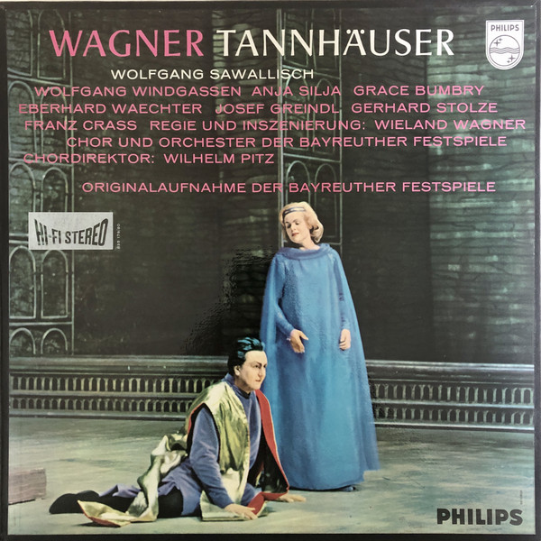 Cover Wagner* - Tannhäuser (3xLP + Box) Schallplatten Ankauf