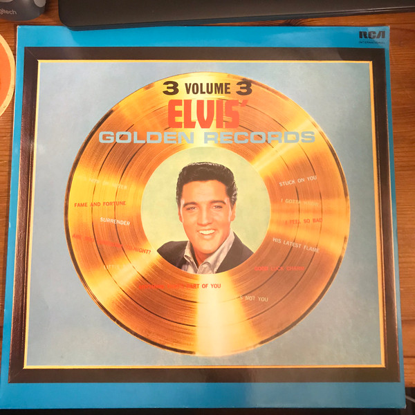 Cover Elvis* - Elvis' Golden Records - Volume 3 (LP, Comp, RE) Schallplatten Ankauf