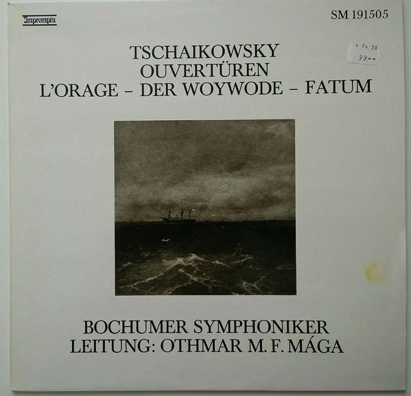 Cover Tschaikowsky*, Bochumer Symphoniker, Othmar M. F. Mága* - Ouvertüren (LP) Schallplatten Ankauf