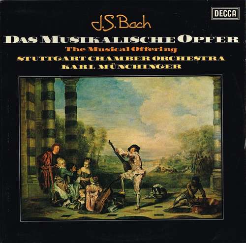 Cover J.S. Bach*, Stuttgart Chamber Orchestra*, Karl Münchinger - Das Musikalische Opfer (LP, Album) Schallplatten Ankauf