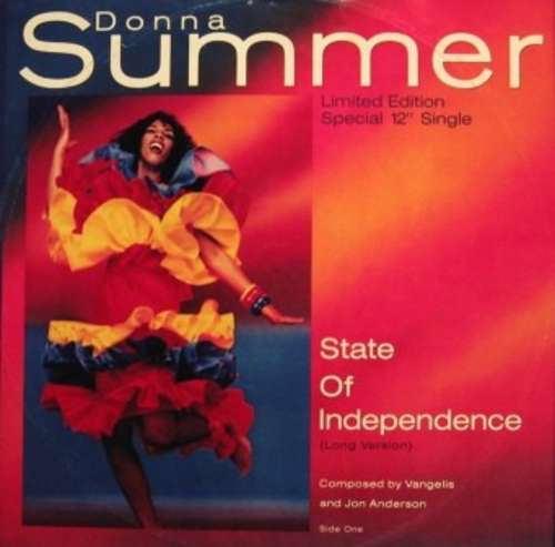 Cover Donna Summer - State Of Independence (12, Single, Ltd) Schallplatten Ankauf