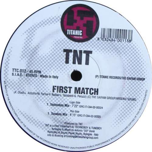 Cover TNT (4) - First Match (12) Schallplatten Ankauf