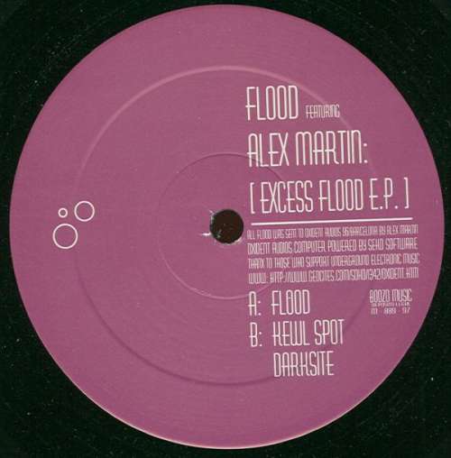 Cover Flood (10) Featuring Alex Martin - Excess Flood E.P. (12, EP) Schallplatten Ankauf