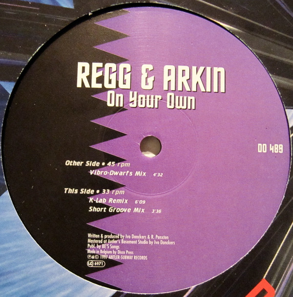 Cover Regg & Arkin - On Your Own (12) Schallplatten Ankauf