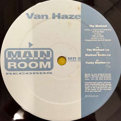 Cover Van Haze - The Workout (12) Schallplatten Ankauf