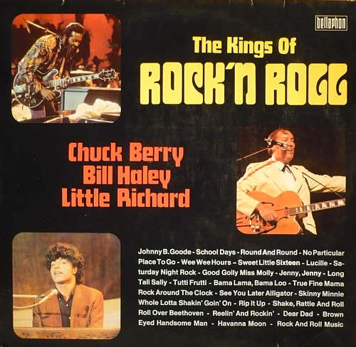 Cover Chuck Berry, Bill Haley, Little Richard - The Kings Of Rock'n Roll (2xLP, Comp) Schallplatten Ankauf