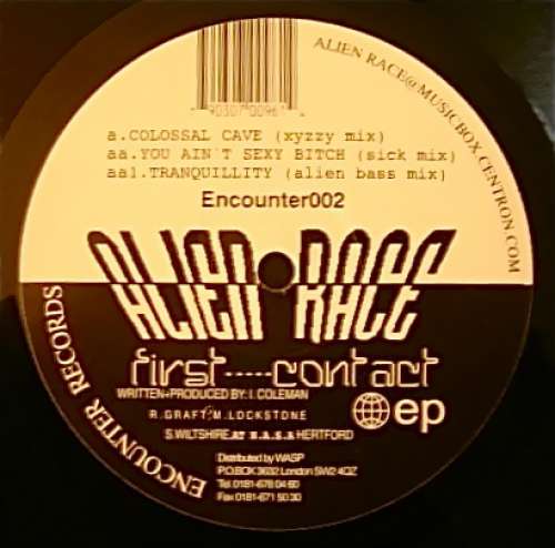 Cover Alien Race - First - - - - - Contact EP (12, EP, Ltd) Schallplatten Ankauf