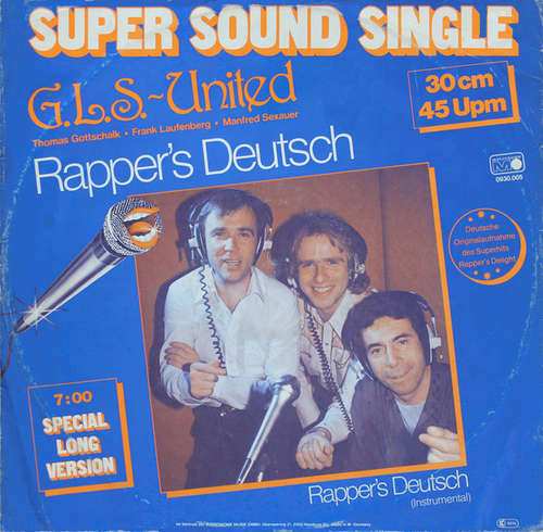 Cover G.L.S.-United - Rapper's Deutsch (12) Schallplatten Ankauf