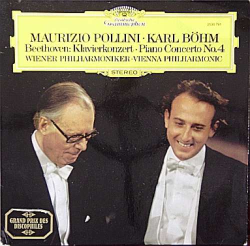 Cover Maurizio Pollini · Karl Böhm, Beethoven*, Wiener Philharmoniker = Vienna Philharmonic* - Klavierkonzert · Piano Concerto No.4 (LP) Schallplatten Ankauf