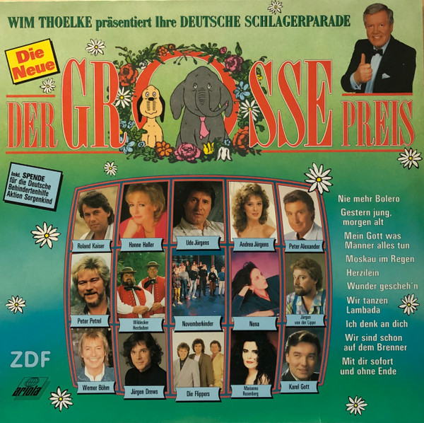 Cover Various - Der Grosse Preis - Wim Thoelke Präsentiert Ihre Deutsche Schlagerparade (LP, Comp, Club) Schallplatten Ankauf