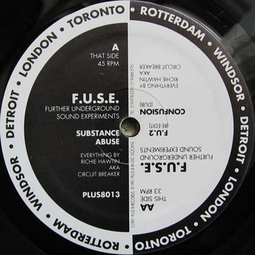 Cover F.U.S.E., Further Underground Sound Experiments* - Substance Abuse (12) Schallplatten Ankauf