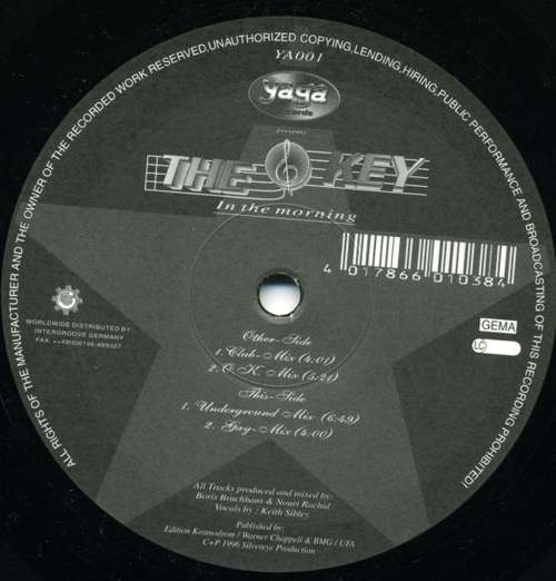 Cover The Key - In The Morning (12) Schallplatten Ankauf