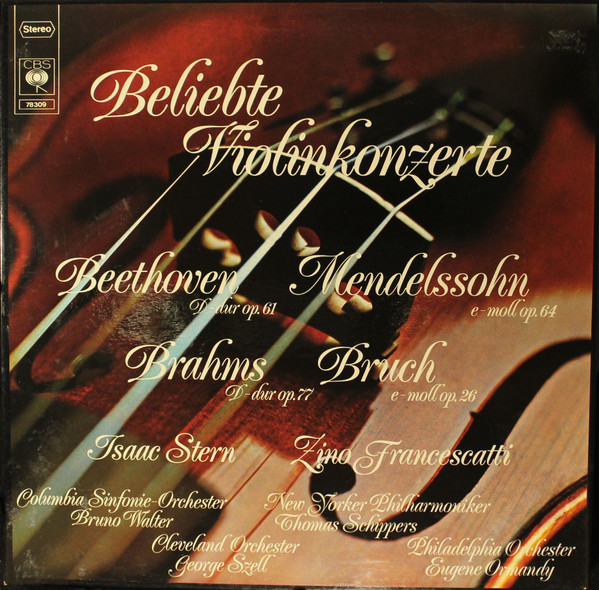 Cover Various - Beliebte Violinkonzerte (3xLP, Comp, Gat) Schallplatten Ankauf