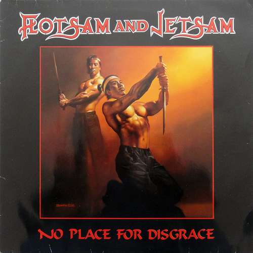 Cover Flotsam And Jetsam - No Place For Disgrace (LP, Album) Schallplatten Ankauf