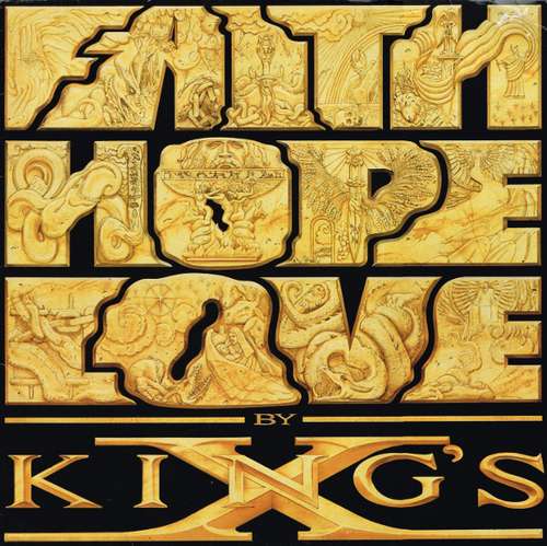 Cover King's X - Faith Hope Love (LP, Album) Schallplatten Ankauf