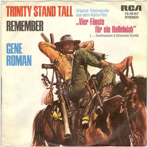 Cover Gene Roman - Trinity Stand Tall / Remember (7, Single) Schallplatten Ankauf