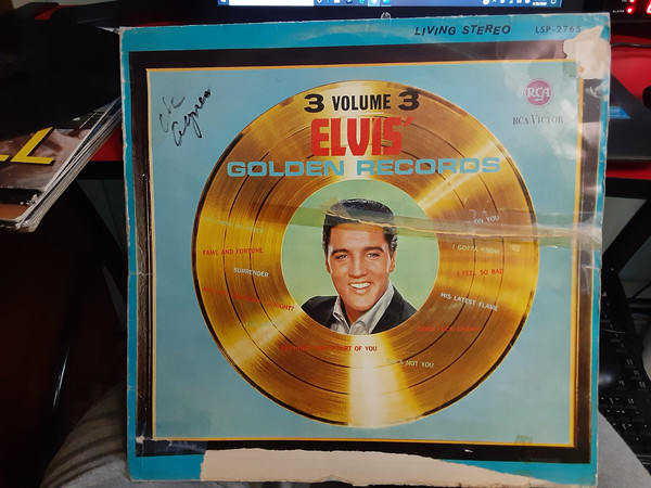 Cover Elvis Presley - Elvis' Golden Records, Volume 3 (LP, Comp) Schallplatten Ankauf