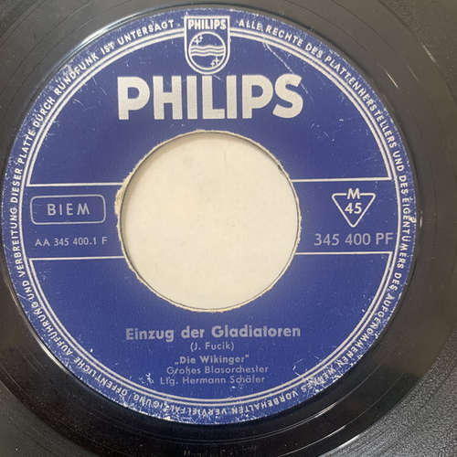 Cover Die Wikinger* - Einzug Der Gladiatoren (7, Single) Schallplatten Ankauf