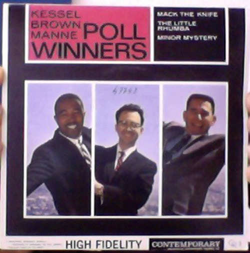 Cover Barney Kessel, Shelly Manne, Ray Brown - Poll Winners (7, EP) Schallplatten Ankauf
